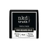 NKD 50mg CBD Infused Speciality Beard Oils Gift Set Default Title