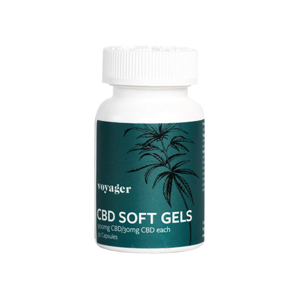 Voyager 900mg CBD Soft Gels - 30 Caps Default Title