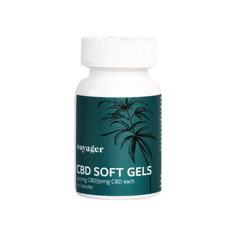 Voyager 900mg CBD Soft Gels - 30 Caps Default Title