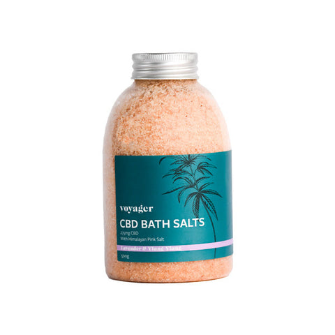 Voyager 275mg CBD Lavender & Ylang Ylang Bath Salts - 500g Default Title