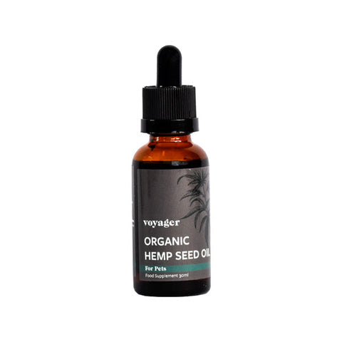 Voyager Pets Organic Hemp Seed Oil - 30ml Default Title