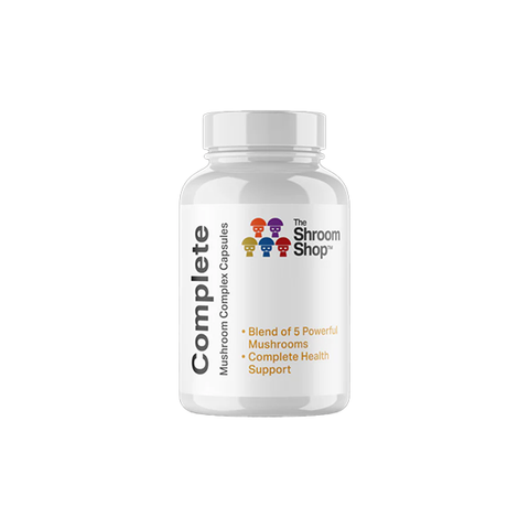 The Shroom Shop Complete Mushroom Complex 750mg Capsules - 150 Caps Default Title