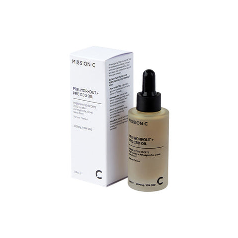 Mission C Pre-Workout + Pro 3000mg CBD Oil - 30ml Default Title