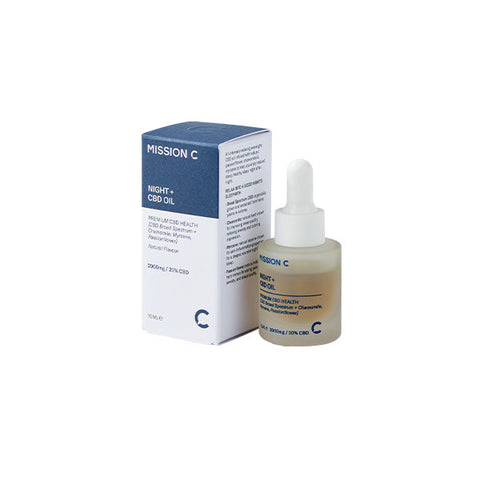 Mission C Night + 2000mg CBD Oil - 10ml Default Title
