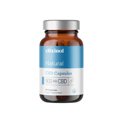 Elixinol 900mg CBD Hemp Oil Natural Capsules - 90 Caps Default Title