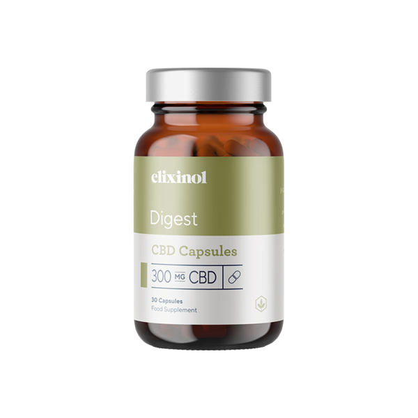 Elixinol 300mg CBD Digest Capsules - 30 Caps Default Title