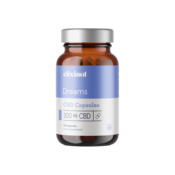 Elixinol 300mg CBD Dreams Capsules - 30 Caps Default Title