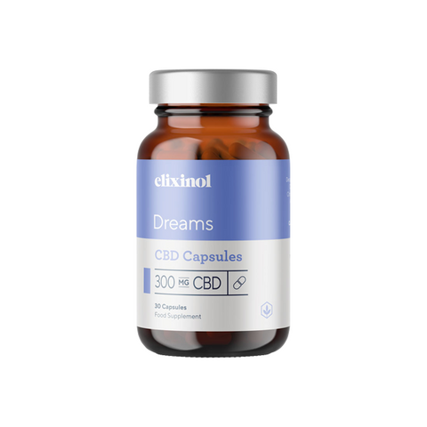 Elixinol 300mg CBD Dreams Capsules - 30 Caps Default Title