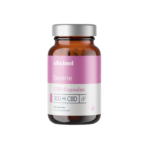 Elixinol 300mg CBD Serene Capsules - 30 Caps Default Title