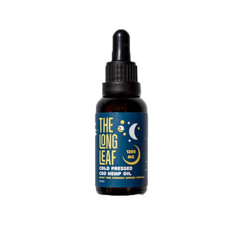 The Long Leaf 1200mg Night Cold Pressed Oil 30ml Default Title