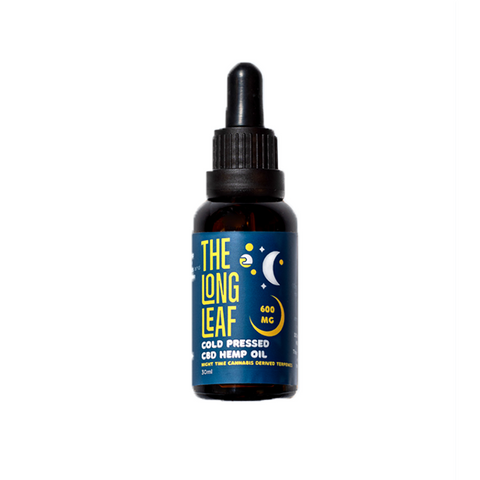 The Long Leaf 600mg Night Cold Pressed Oil 30ml Default Title