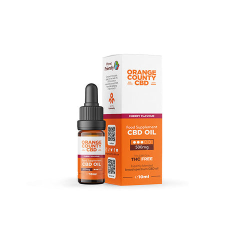 Orange County CBD 500mg Broad Spectrum CBD Oil - 10ml Apple