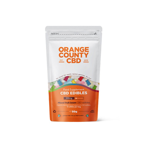 Orange County CBD 200mg Gummy Bears - Grab Bag Default Title