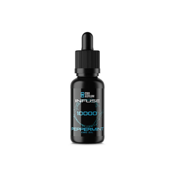 CBD Asylum Infuse 10000mg CBD Peppermint Oil - 30ml (BUY 1 GET 2 FREE) Default Title