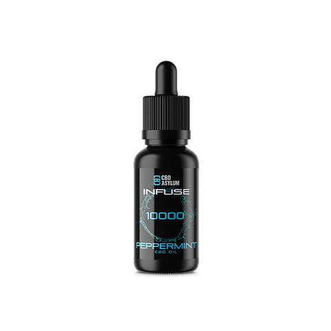 CBD Asylum Infuse 10000mg CBD Peppermint Oil - 30ml (BUY 1 GET 2 FREE) Default Title