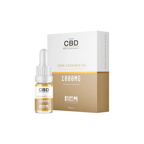 CBD by British Cannabis 1000mg CBD Cannabis Oil - 10ml Default Title