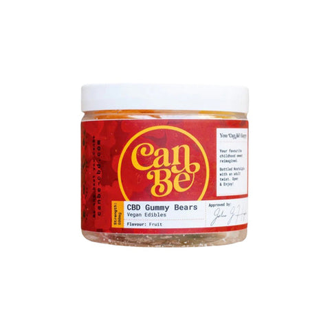 CanBe 800mg CBD Vegan Gummy Bears - 25 Pieces Default Title