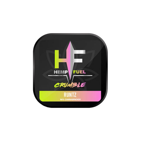 Hemp Fuel 85% Broad Spectrum CBD Crumble Runtz - 1g Default Title