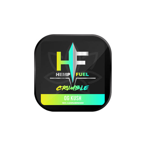Hemp Fuel 85% Broad Spectrum CBD Crumble OG Kush - 1g Default Title