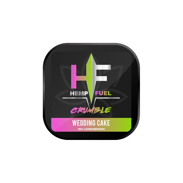 Hemp Fuel 85% Broad Spectrum CBD Crumble Wedding Cake - 1g Default Title