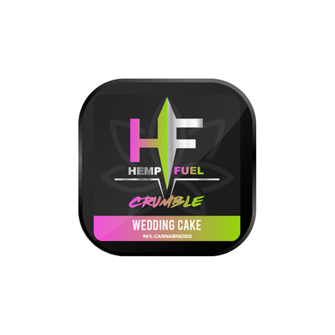 Hemp Fuel 85% Broad Spectrum CBD Crumble Wedding Cake - 1g Default Title