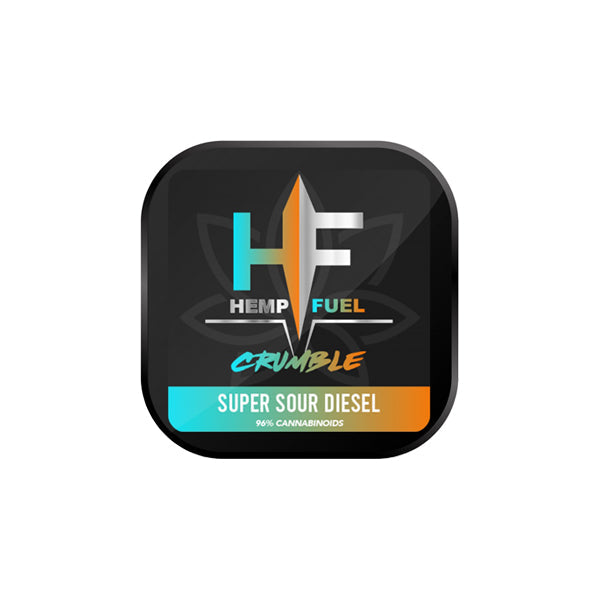Hemp Fuel 85% Broad Spectrum CBD Crumble Super Sour Diesel - 1g Default Title