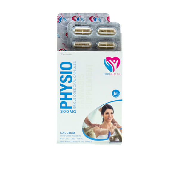 CBD by British Cannabis 300mg CBD Oral Capsules 30 Caps - Physio Default Title