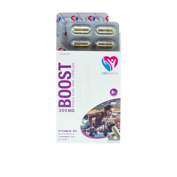 CBD by British Cannabis 300mg CBD Oral Capsules 30 Caps - Boost Default Title