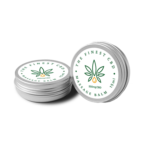 The Finest Balm 250mg CBD Massage Balm - 15ml Default Title