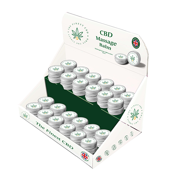 The Finest Balm CBD Massage Balm CDU Bundle x48 Units Default Title