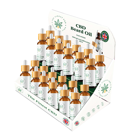 The Finest Balm CBD Beard Oil CDU Bundle x24 Units Default Title