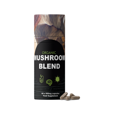 Feel Supreme 30000mg Organic Mushroom Blend Capsules - 60 Caps Default Title