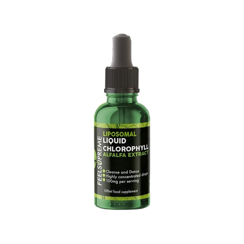 Feel Supreme 10000mg Liposomal Liquid Chlorophyll Tincture - 100ml Default Title