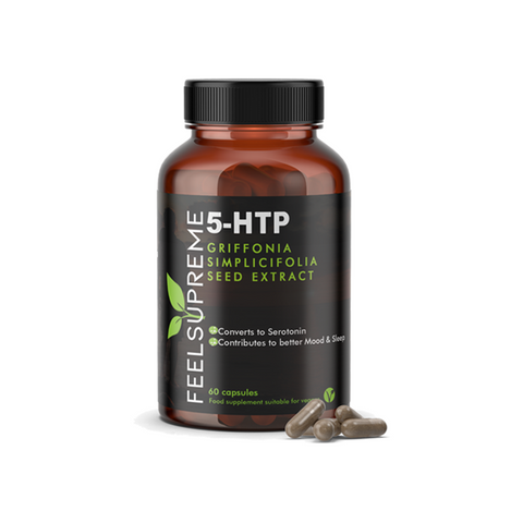 Feel Supreme 5-HTP Griffonia Simplicifolia Seed Extract Capsules - 60 Caps Default Title