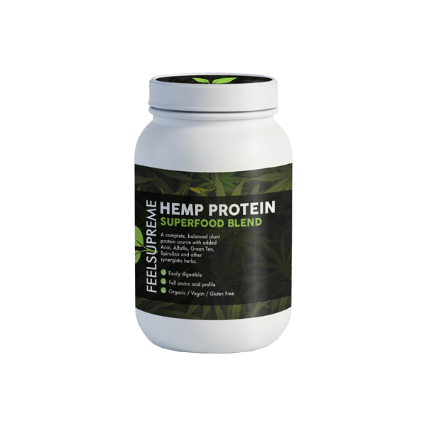 Feel Supreme Hemp Protein Superfood Blend - 500g Default Title