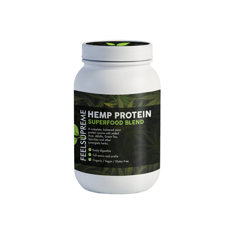 Feel Supreme Hemp Protein Superfood Blend - 500g Default Title