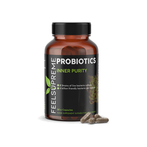 Feel Supreme Probiotics Inner Purity Capsules - 30 Caps Default Title