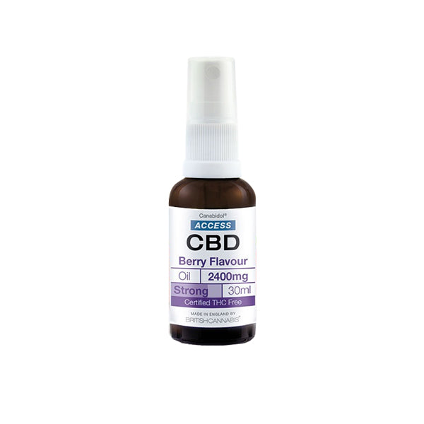 Access CBD 2400mg CBD Broad Spectrum Oil 30ml Natural