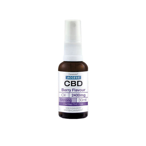 Access CBD 2400mg CBD Broad Spectrum Oil 30ml Natural