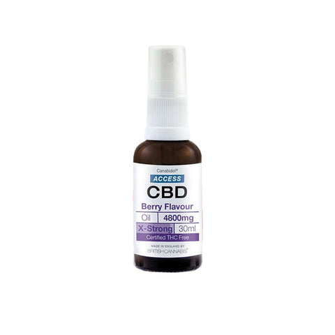 Access CBD 4800mg CBD Broad Spectrum Oil Mixed 30ml Natural