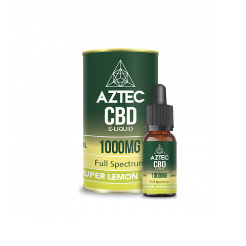 Aztec CBD 1000mg CBD Vaping Liquid 10ml (50PG/50VG) Sweet Strawberry