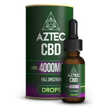 Aztec CBD Full Spectrum Hemp Oil 4000mg CBD 10ml Natural Hemp