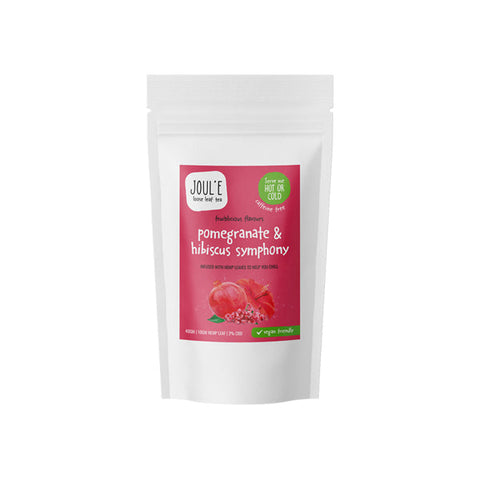 Joul'e 2% CBD Pomegranate & Hibiscus Symphony Tea Fruit & Hemp Leaf Drink - 40g Default Title