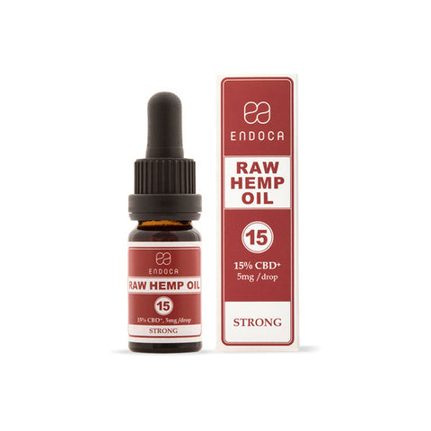 Endoca 1500mg CBD+CBDa RAW Hemp Oil Drops 10ml Default Title
