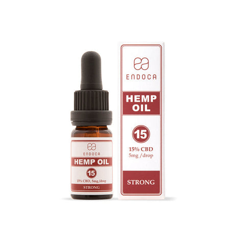 Endoca 1500mg Hemp Oil Drops 10ml Default Title