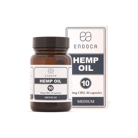 Endoca 300mg CBD Capsules Hemp Oil - 30 Soft Gel's Default Title