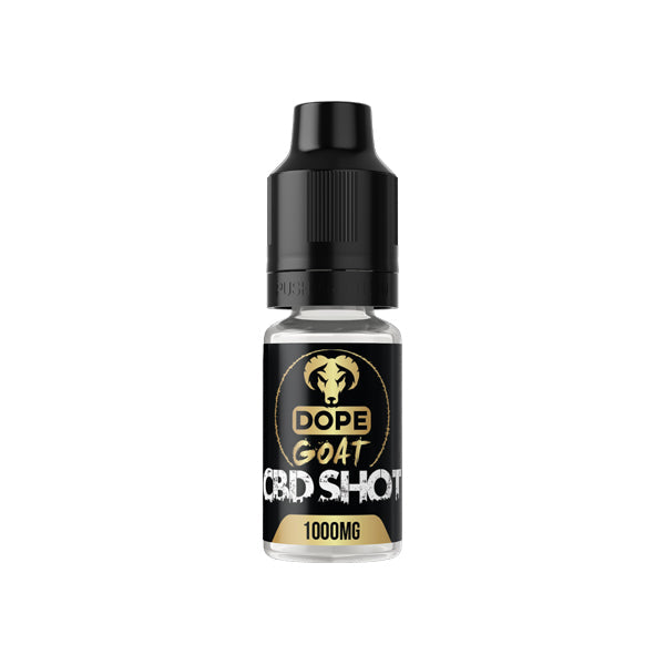 Dope Goat 1000mg CBD Shot 10ml Default Title