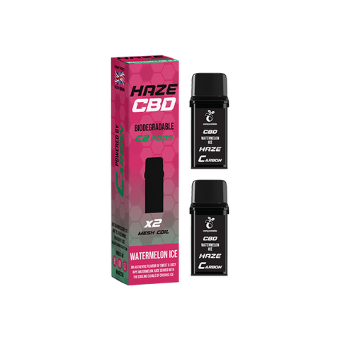 500mg Haze CBD C2 Pods - 800 puffs Pink Lemonade
