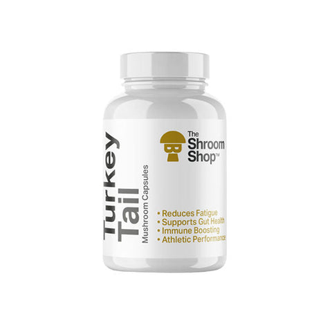 The Shroom Shop Turkey Tail Mushroom 45000mg Capsules - 90 Caps Default Title
