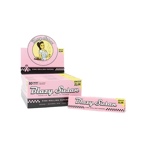 50 Blazy Susan Pink King Size Rolling Papers Default Title